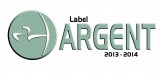logo label argent